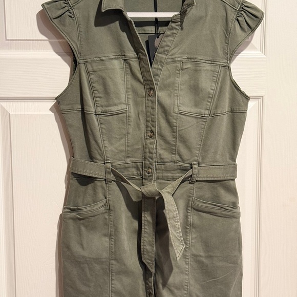 Paige Jaxsyn Vintage Ivy Green- new with tags- size 12 - Picture 2 of 5